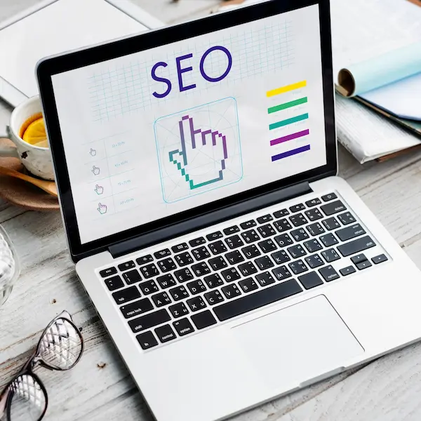 Imagen ilustrativa del servicio de posicionamiento SEO de Aldave Studio